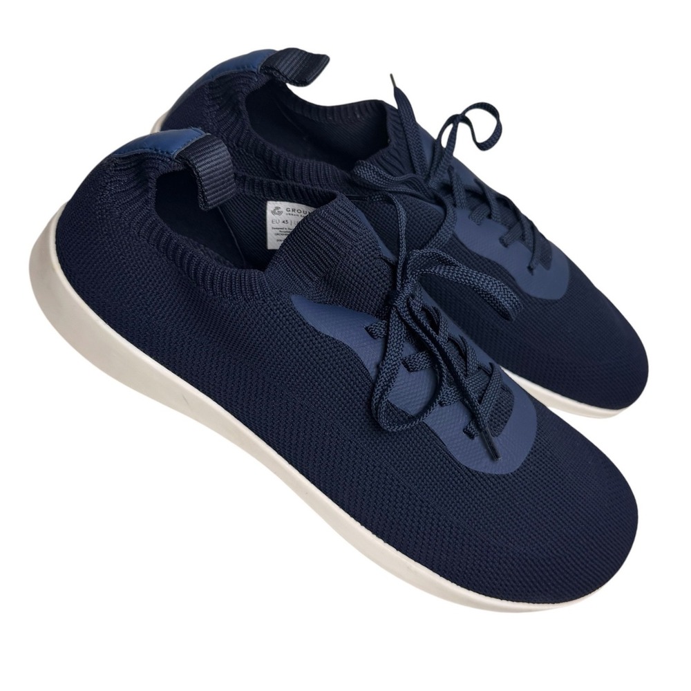 Groundies Breath Vegan Barefoot Shoes Navy Men 12 - Picture 11 of 12